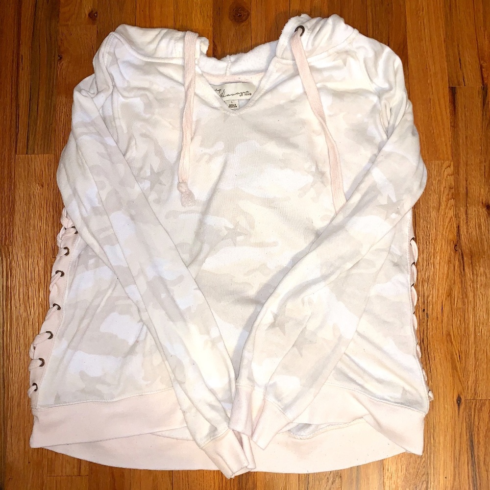 Vintage Havana Stars and Camo print hoodie